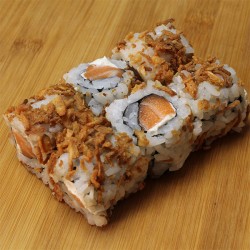 Crispy rolls saumon/cheese