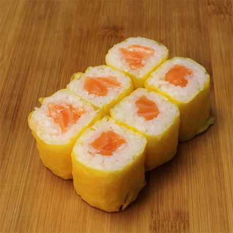 Yellow maki saumon