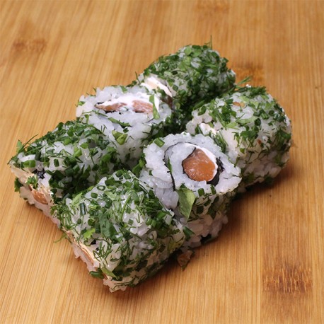 Green rolls saumon/cheese